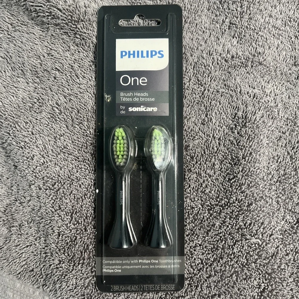 Philips Sonicare Replacement Toothbrush Heads, 2pc BH1022/06 Phillips One‎
